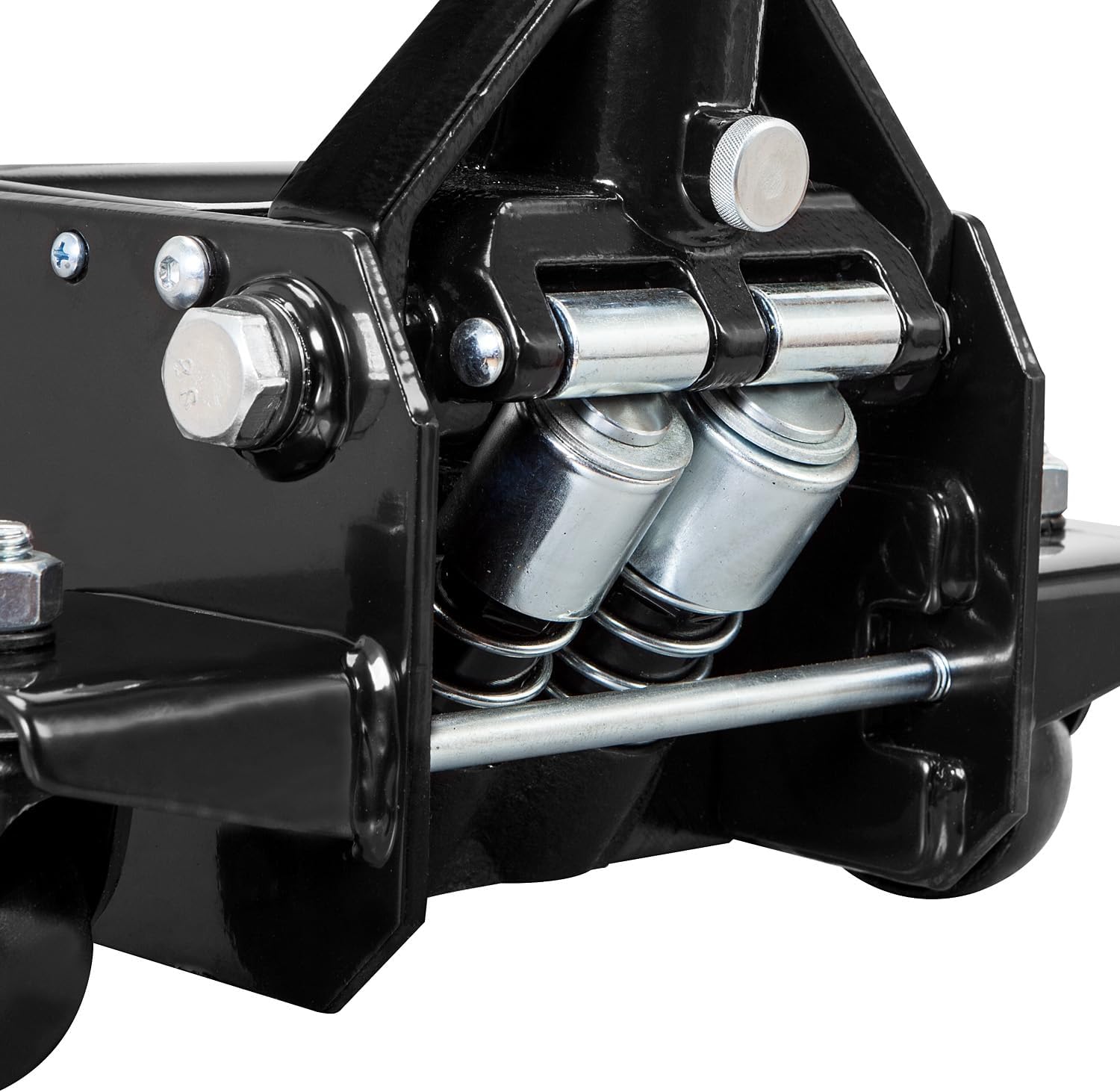 Torin T83505W BlackJack Hydraulic Low Profile Steel Racing Floor Jack with Single Piston Quick Lift Pump, 3 Ton (6,000 lb) Capacity, Black