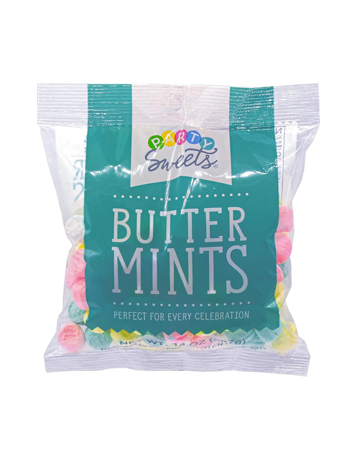 Party Sweets White Buttermints, 14 Ounce, Appx. 100 pieces from Hospitality Mints