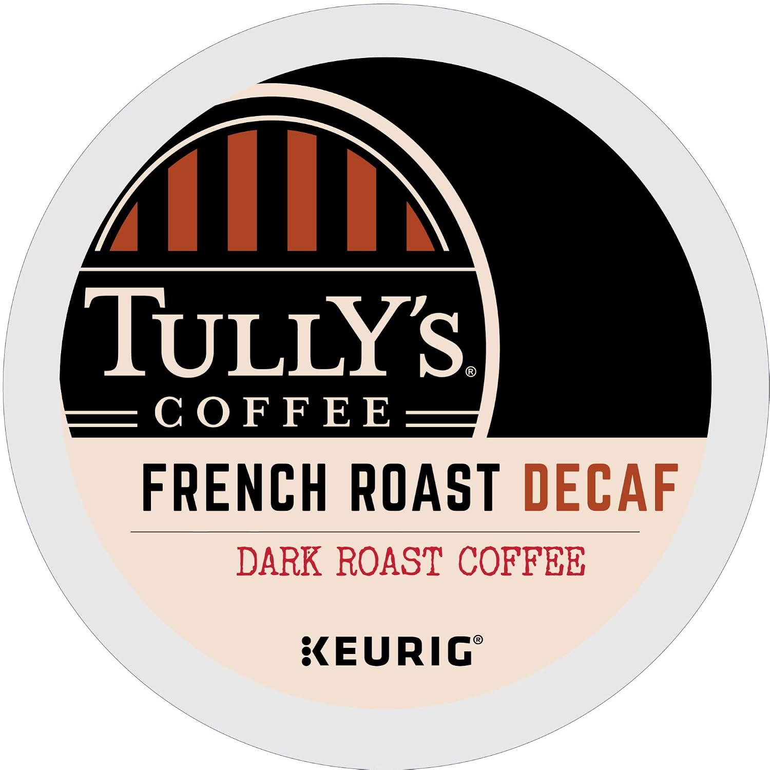 Tully's Coffee Hawaiian Blend Keurig Single-Serve K-Cup Pods, Medium Roast Coffee, 96 Count