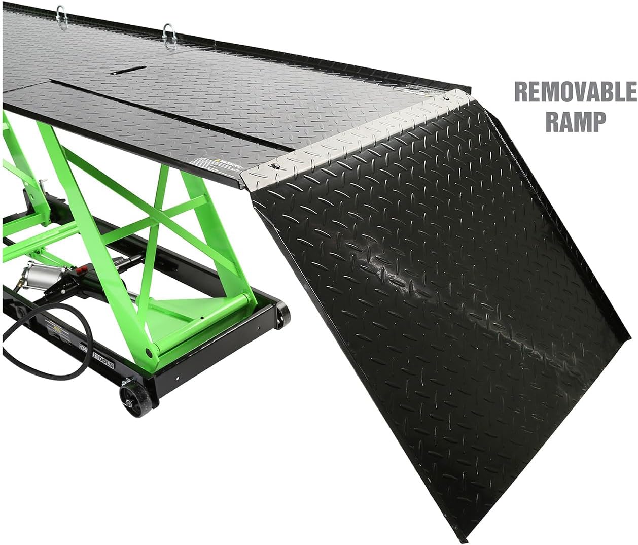 OEMTOOLS 24859 1000 Lb. Capacity Air Hydraulic Motorcycle Lift