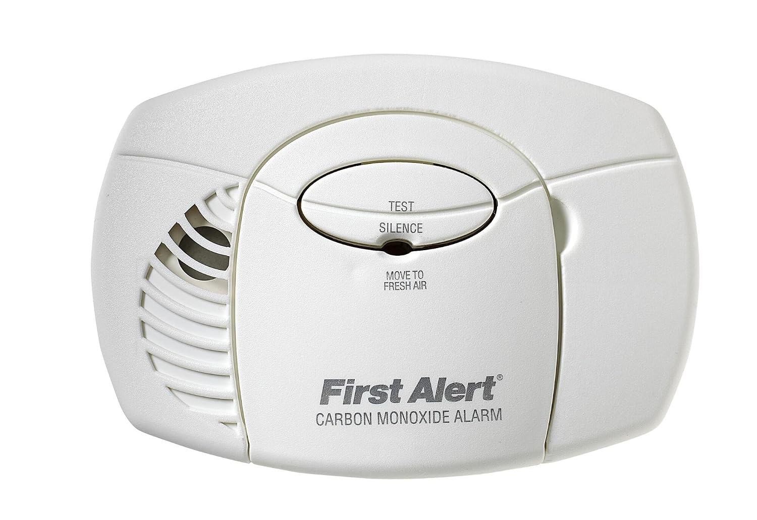 First Alert CO400B Battery Powered Carbon Monoxide Detector with Silence Feature, 9V Battery