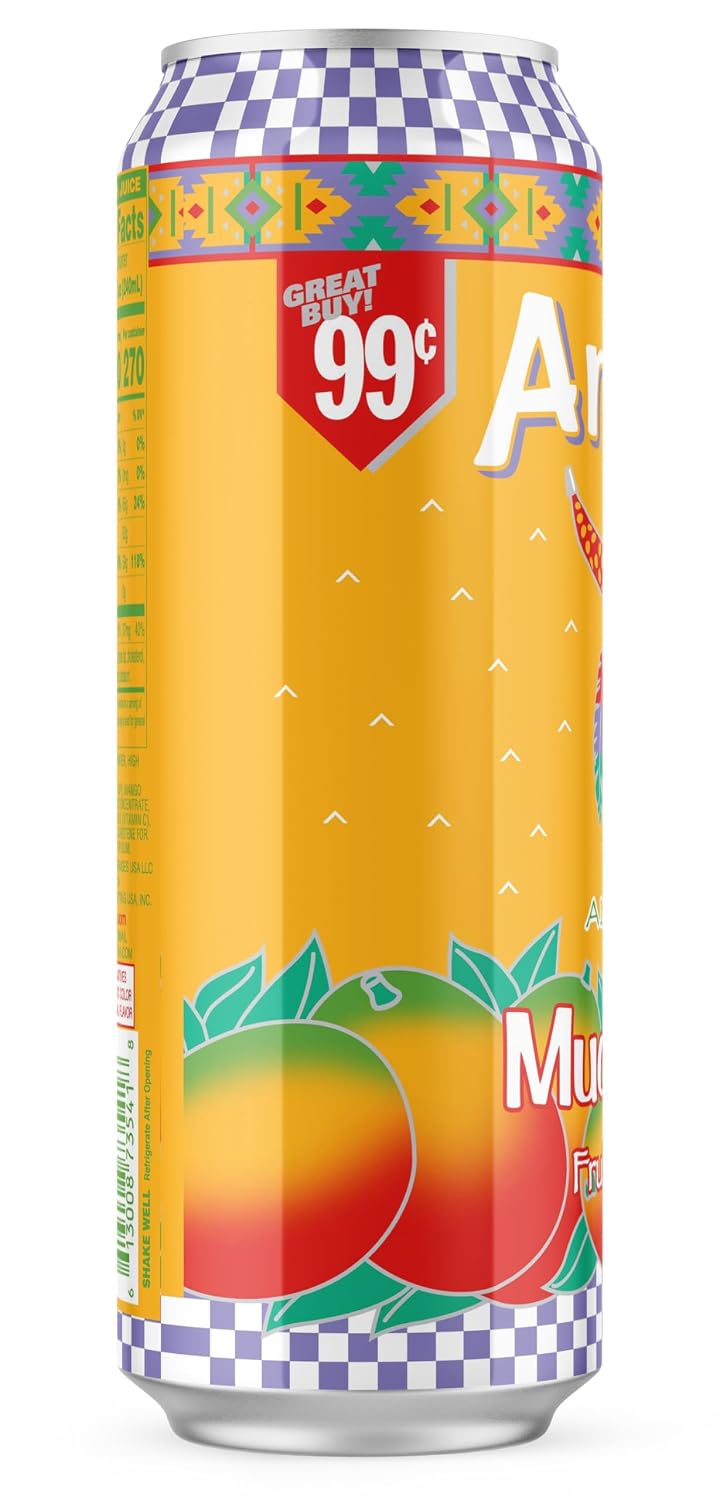 AriZona Mucho Mango Fruit Juice Drink - 22 Fl Oz Big Can