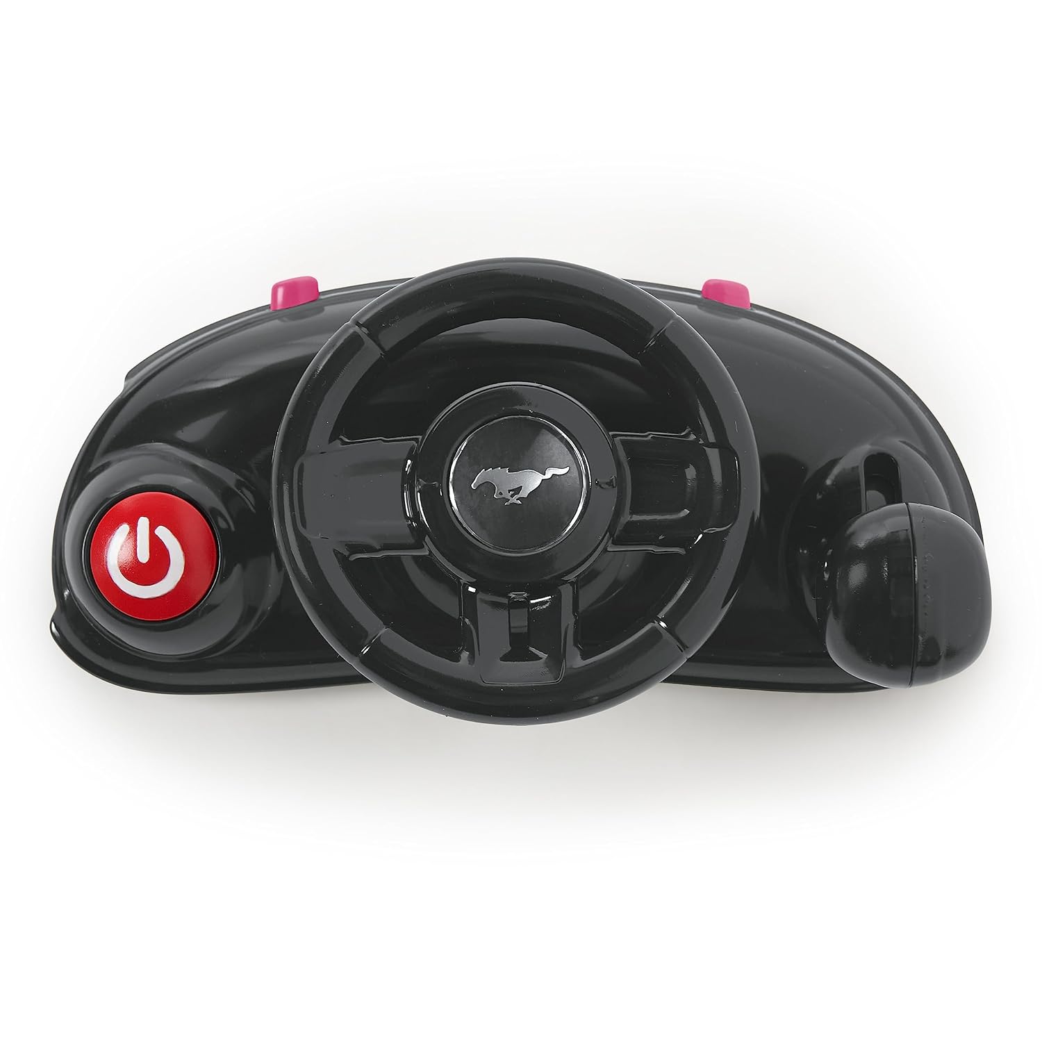 Bright Starts Ford Mustang 4-in-1 Pink Baby Activity Center & Push Walker with Removable Interactive Steering Wheel -Toy, 6 Months and up