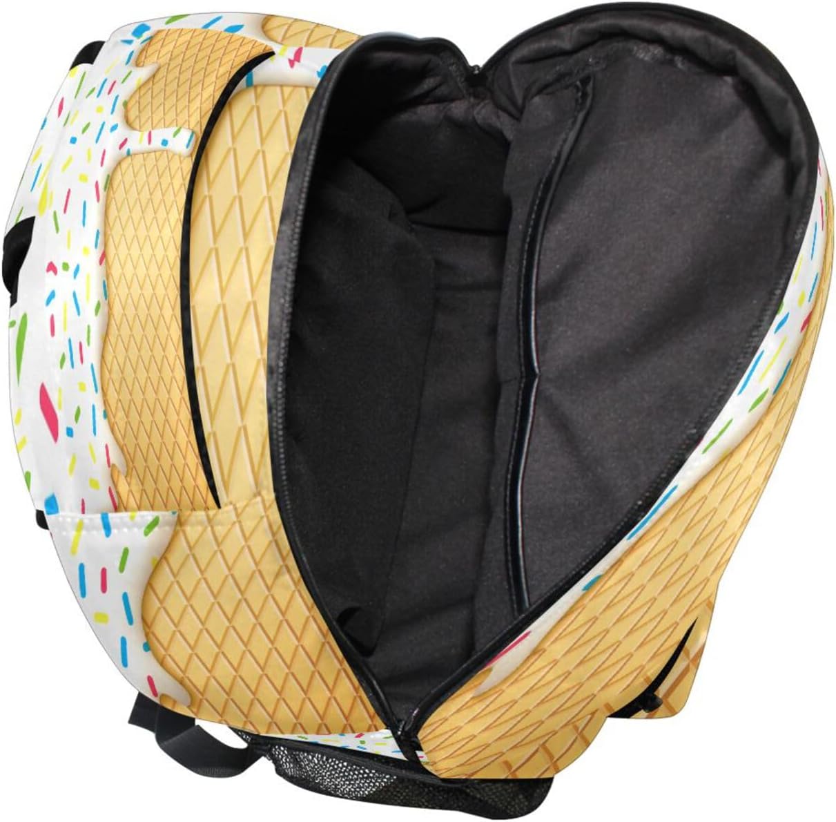 Blueangle Ice Cream Backpack for Girls, Cute School Laptop Backpack