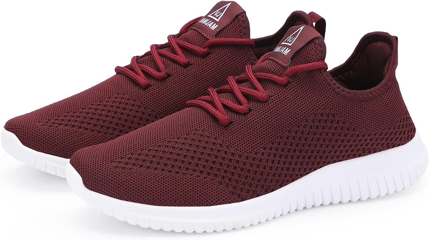 VAMJAM Men's Running Shoes Ultra Lightweight Breathable Walking Shoes Non Slip Athletic Fashion Sneakers Mesh Workout Casual Sports Shoes