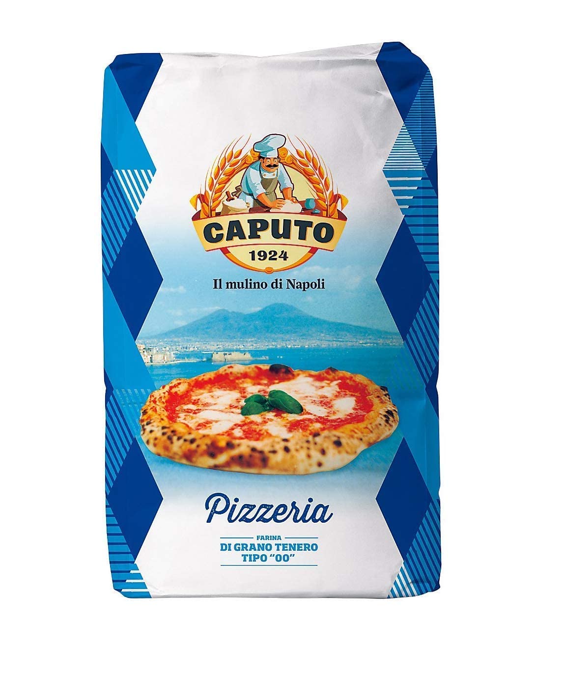 Antico Molino Napoli Antimo Caputo '00' Flour 2.2 Lb (Pack of 3)