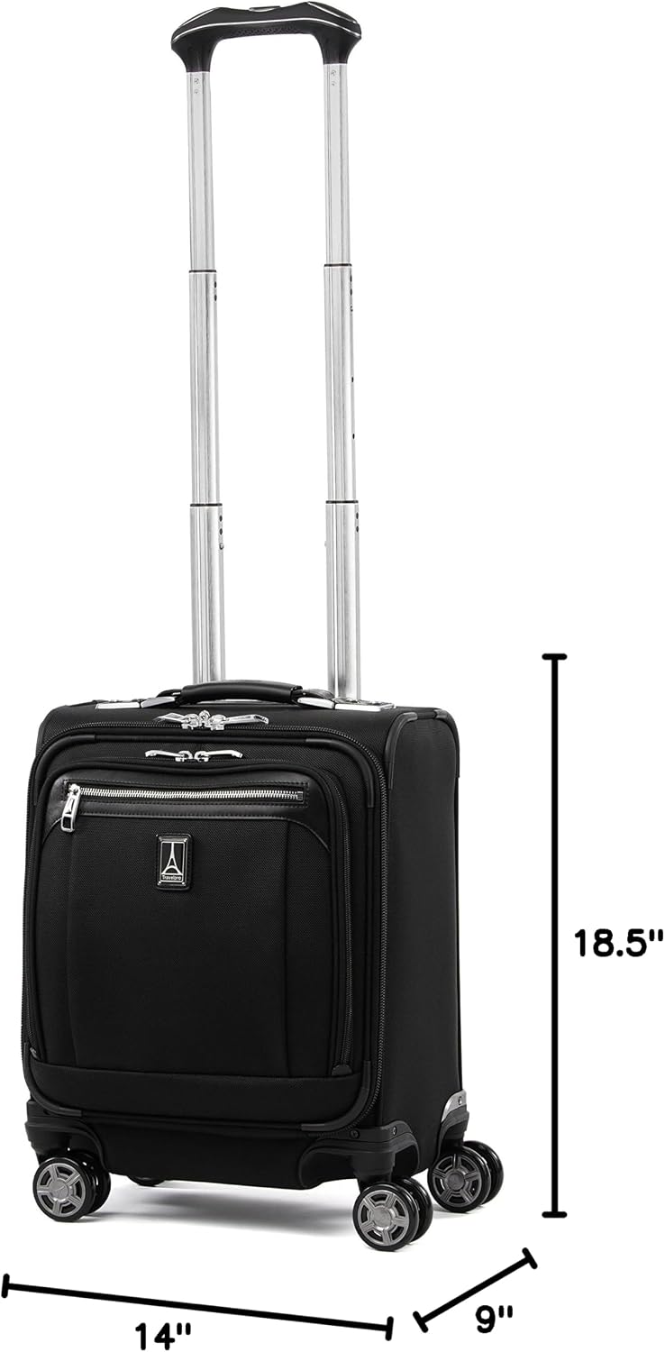 Travelpro Platinum Elite Underseat Spinner Tote Bag with USB Port