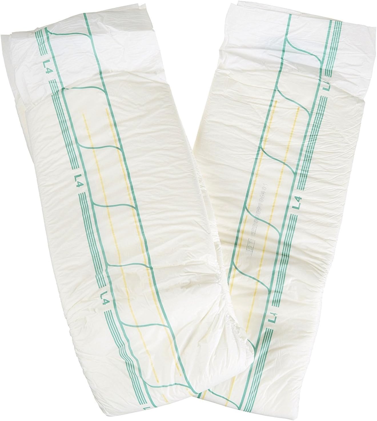 Abena Abri-Form Comfort Plastic-Backed Briefs, Level 4, (Medium To Large Sizes) Medium, 14 Count | Disposable
