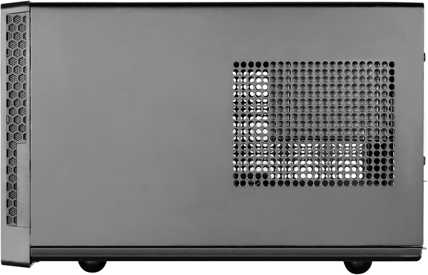 Silverstone Computer Case with Mesh Front Panel,Black (SG13B)
