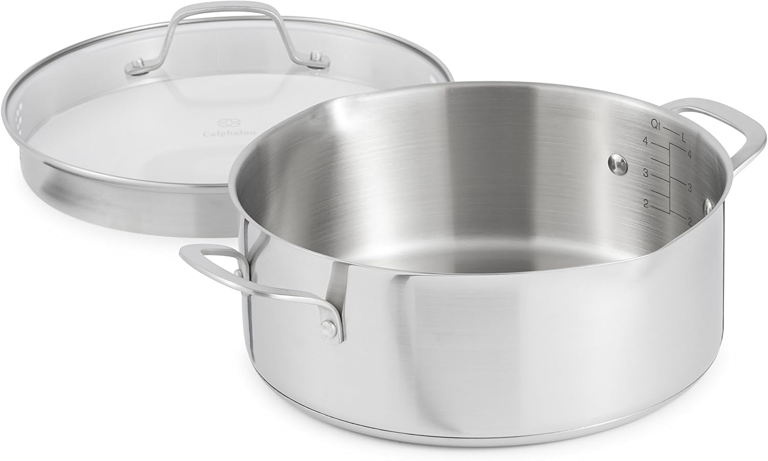Calphalon Classic Stainless Steel Cookware, Fry Pan, 2-piece