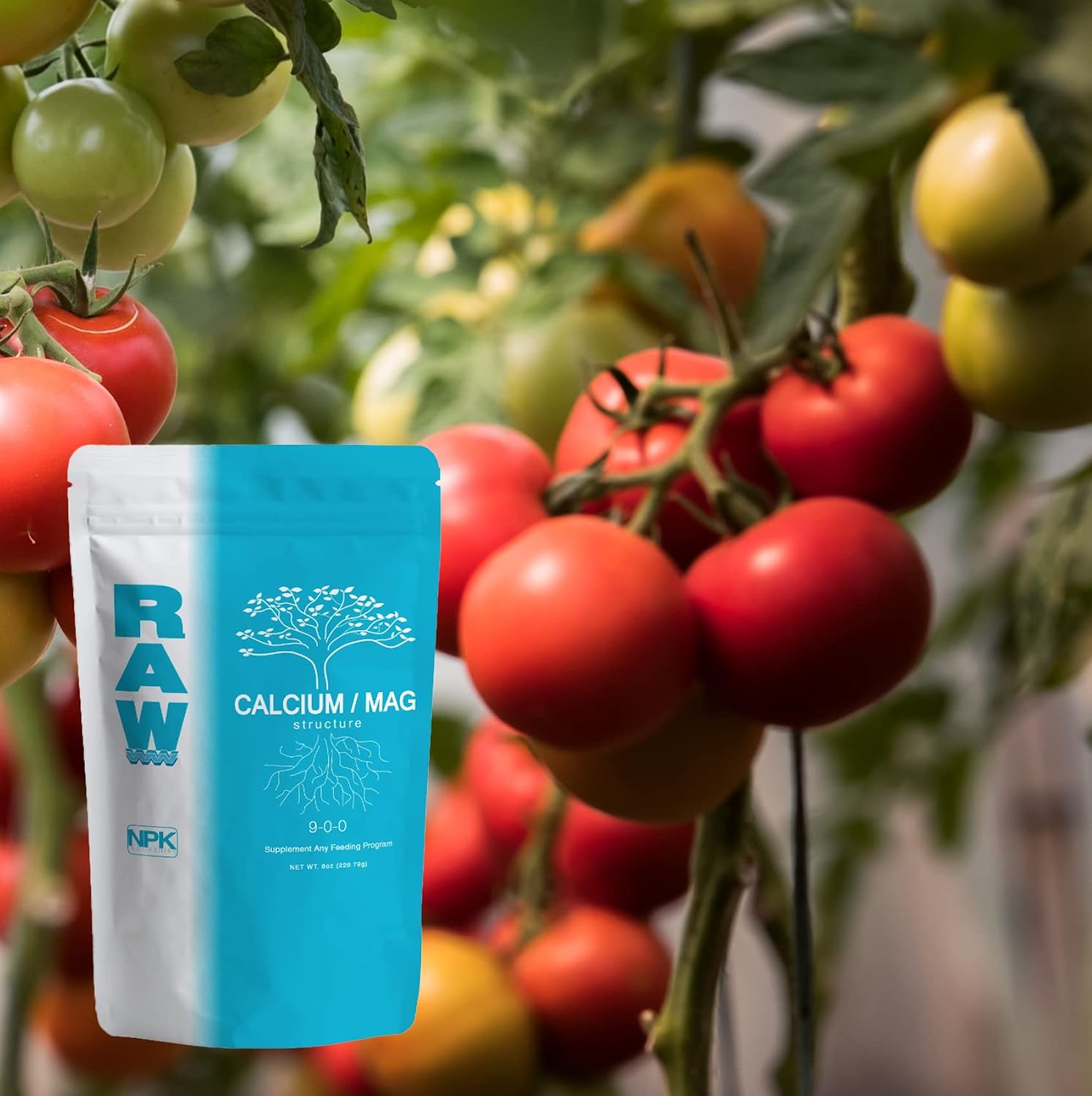 RAW Calcium/Mag 2oz - Essential Combo for Plant Health - Boosts Cell Strength and Nutrient Uptake