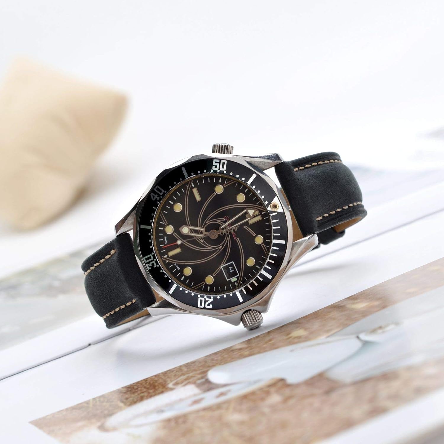 BISONSTRAP Watch Strap, Vintage Leather Replacement Bracelet, Band Width-14mm 15mm 16mm 17mm 18mm 19mm 20mm 21mm 22mm 23mm 24mm