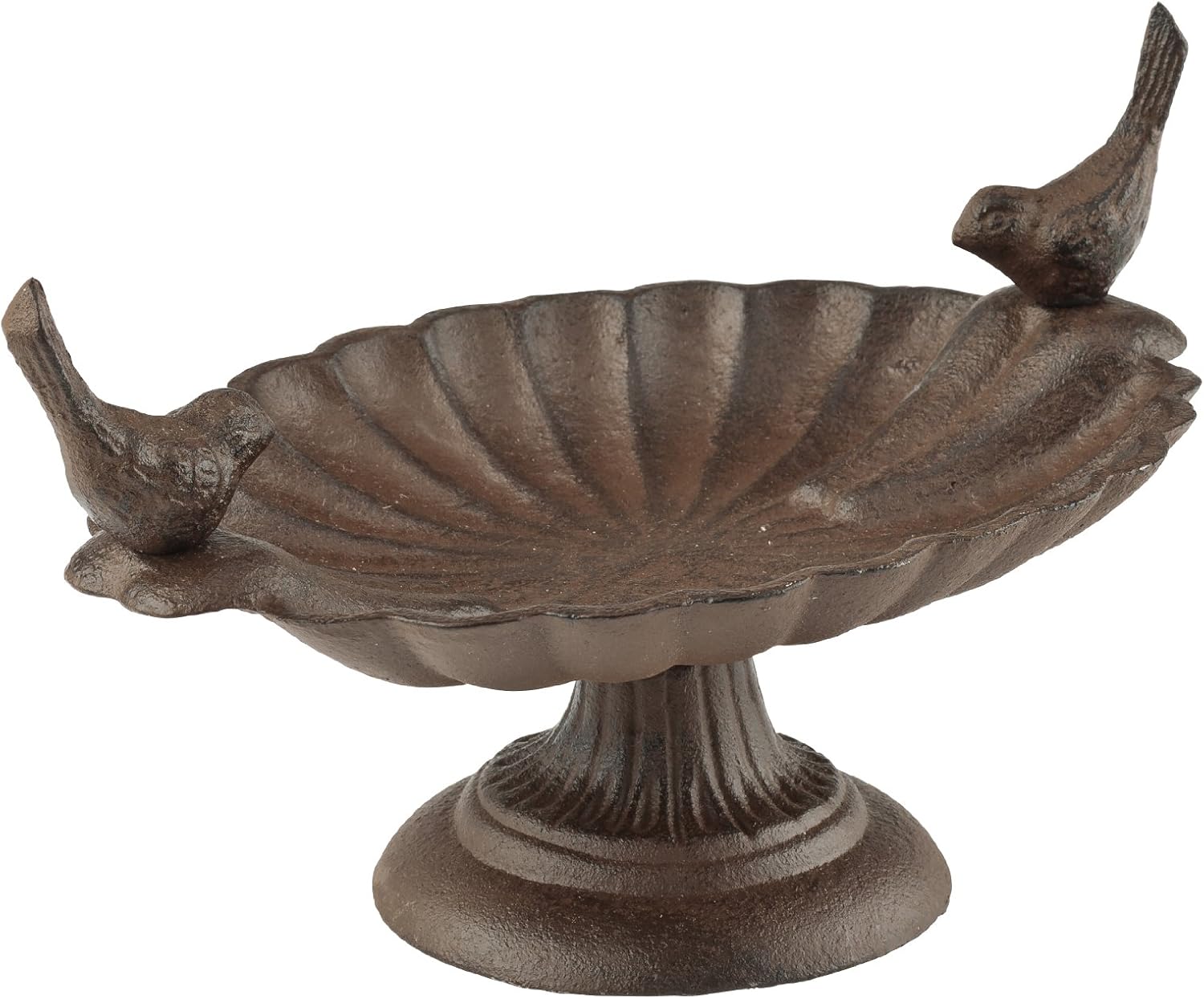 Esschert Design FB162 Cast Iron Pedestal Birdbath