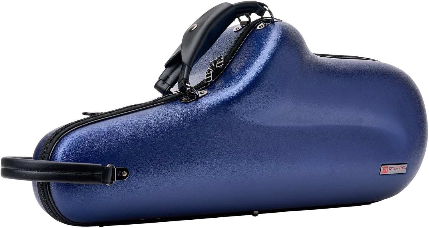 Protec Micro ZIP Alto Saxophone Case, Black, Model BM304CT