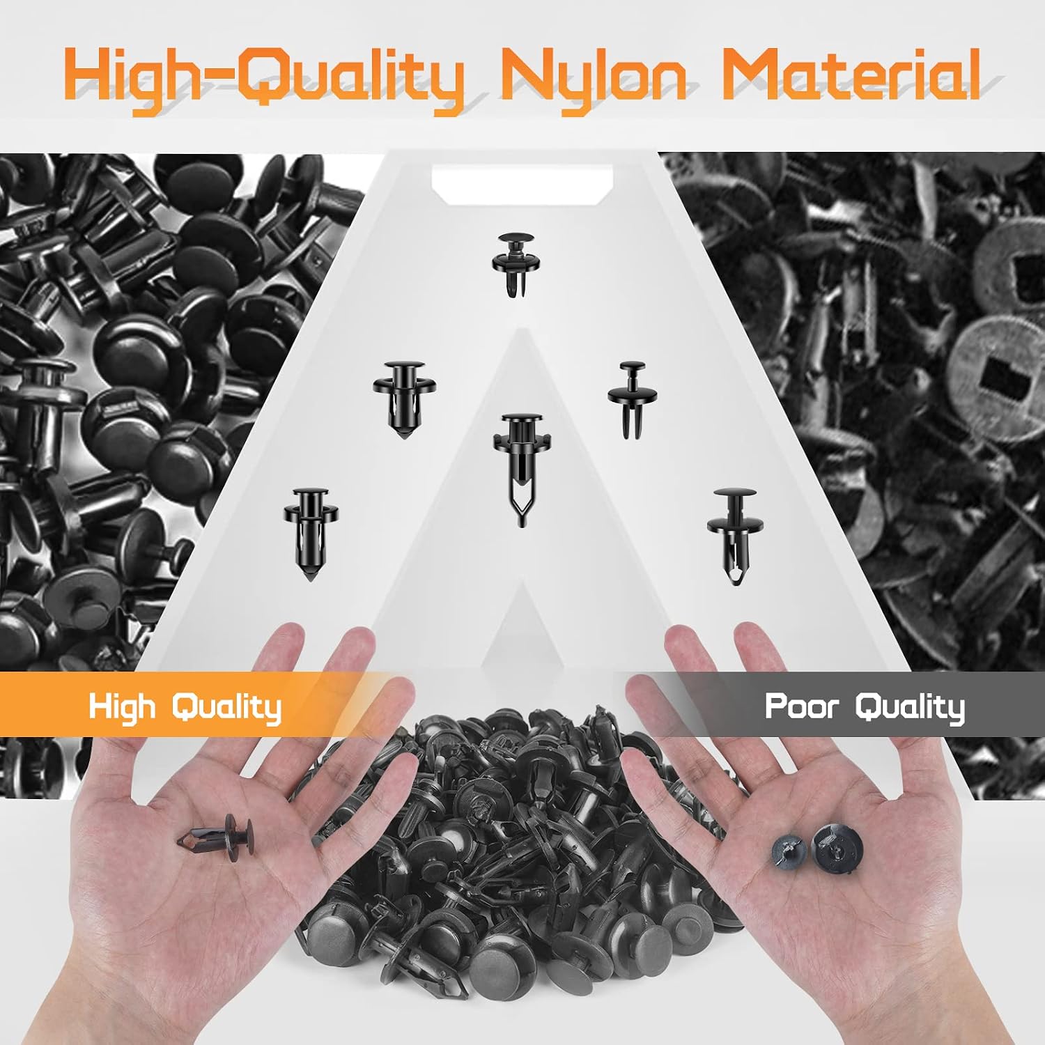 OTUAYAUTO 245 PCS Fender Clips Car Clips Bumper Plastic Rivets