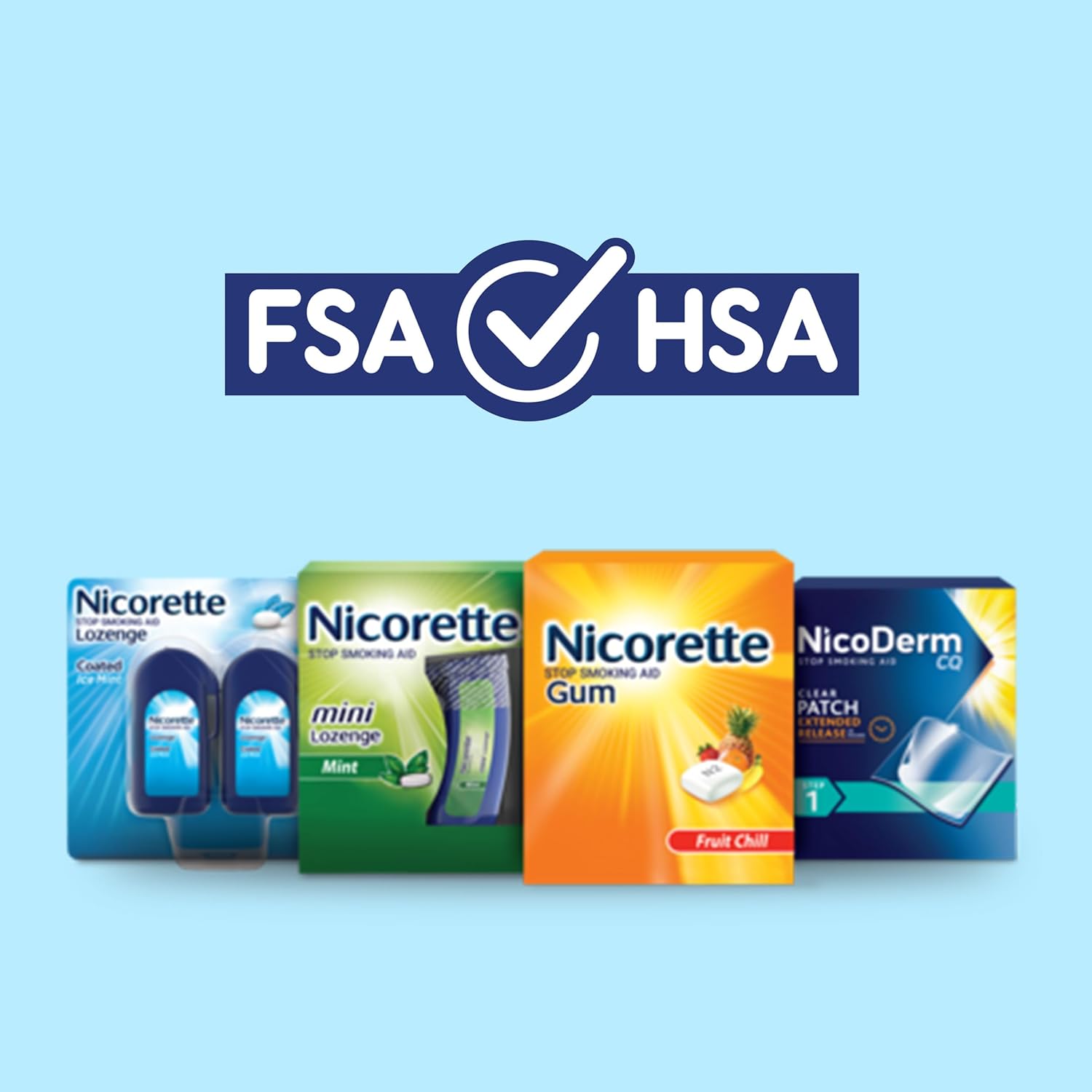 Nicorette Nicotine Lozenges 2mg, White Ice Mint, 200 Count | Quit Smoking Aid, Reduces Nicotine Cravings and Withdrawal Symptoms, Intense Craving Relief, Smoking Cessation Lozenge