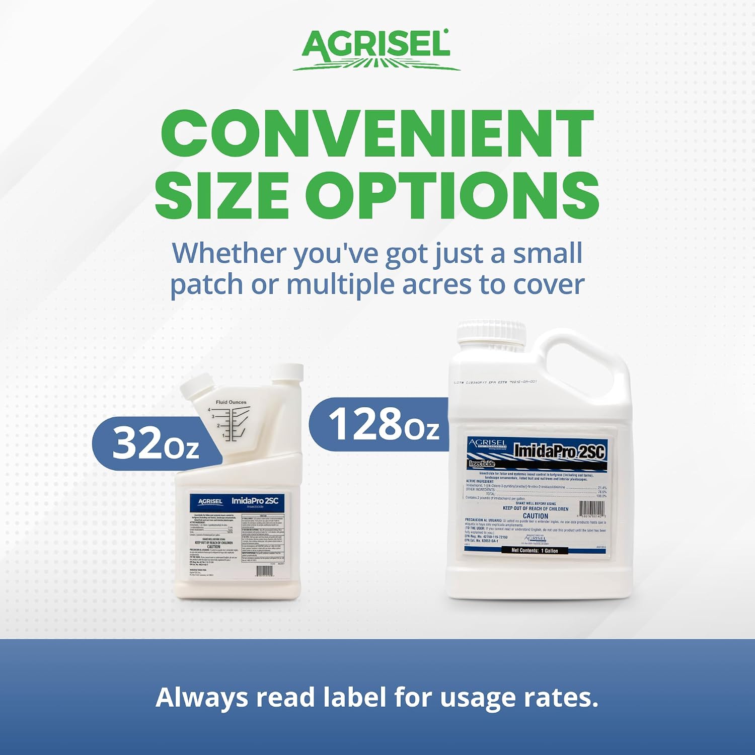 Agrisel ImidaPro 2SC/Midash 2SC Insect & Pest Control, 32 Ounces | Outdoor Use Only, Broad Spectrum, Residential & Commercial, Effective Against 100+ Pests