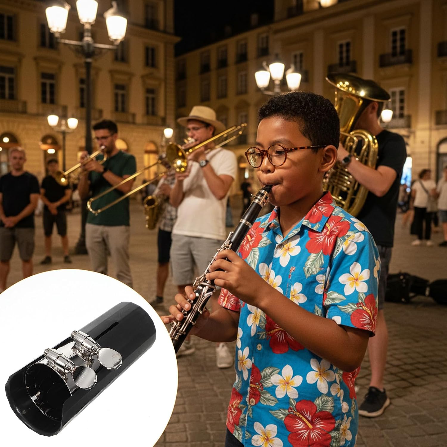 Clarinet Ligature, Clarinets Mouthpiece Cap Clarinet Accessories | Mouthpiece Cover, for Clarinets, for the Clarinet-Mouthpieces