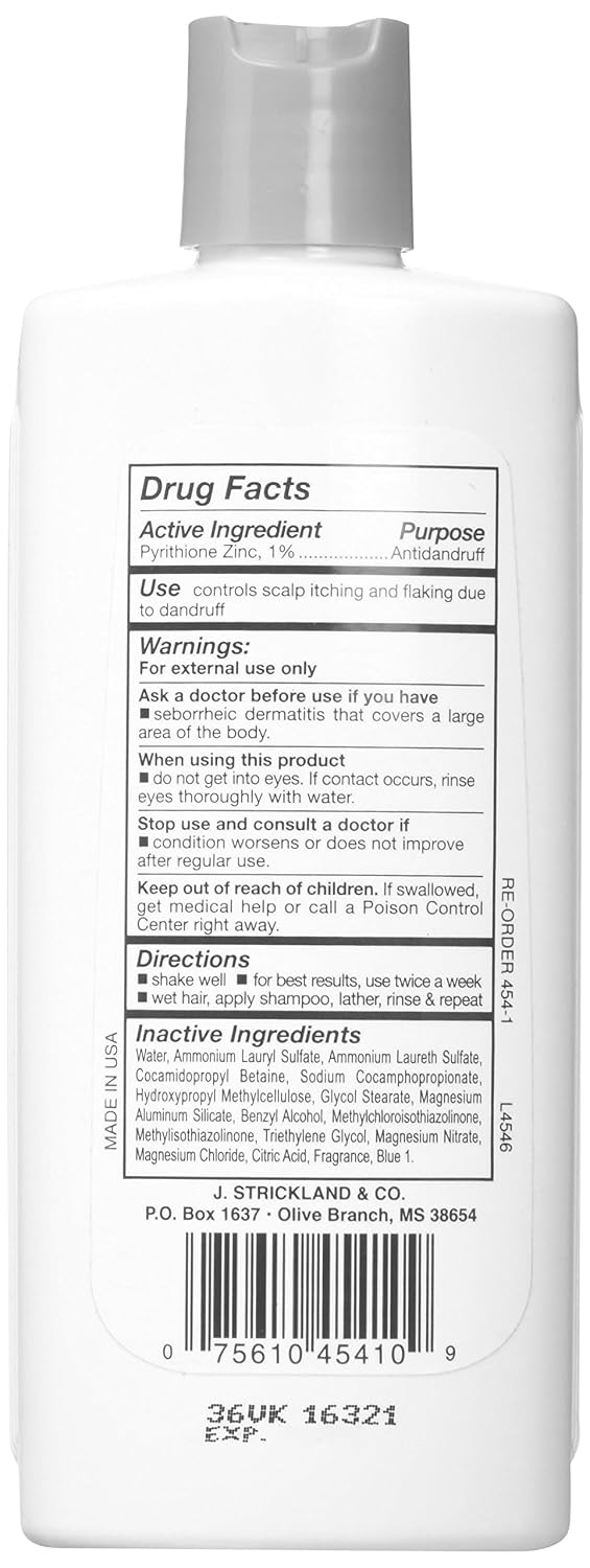 SULFUR8 Anti-Dandruff Shampoo for Kids 7.5 oz – Gentle Medicated Dandruff Control for Itchy Scalp, Mild Cleanse with Kid-Friendly Fresh Fragrance for Children & Sensitive Scalps