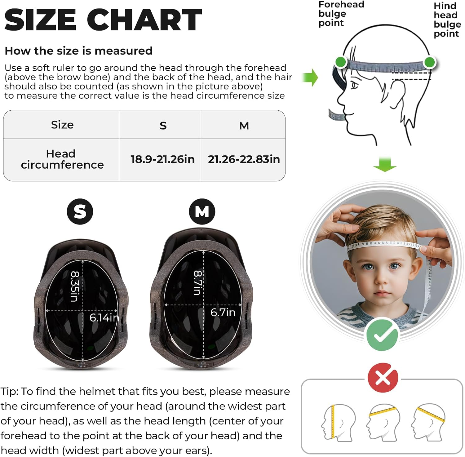 ROCKBROS Kids Full Face Bike Helmet Lightweight Detachable MTB Helmet