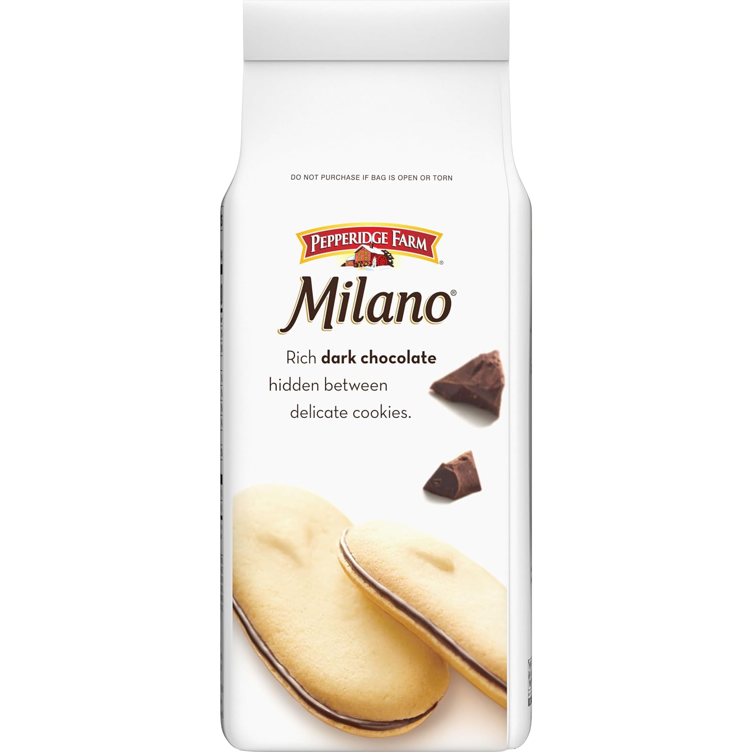 Pepperidge Farm Milano Milk Chocolate Cookies, 6 OZ Bag (15 Cookies)