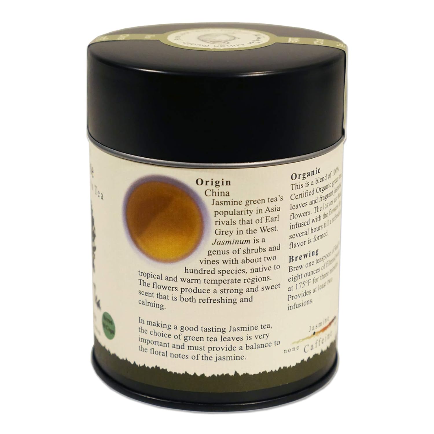 The Tao of Tea, Pearl Green Tea, Loose Leaf, 4.0 Ounce Tin