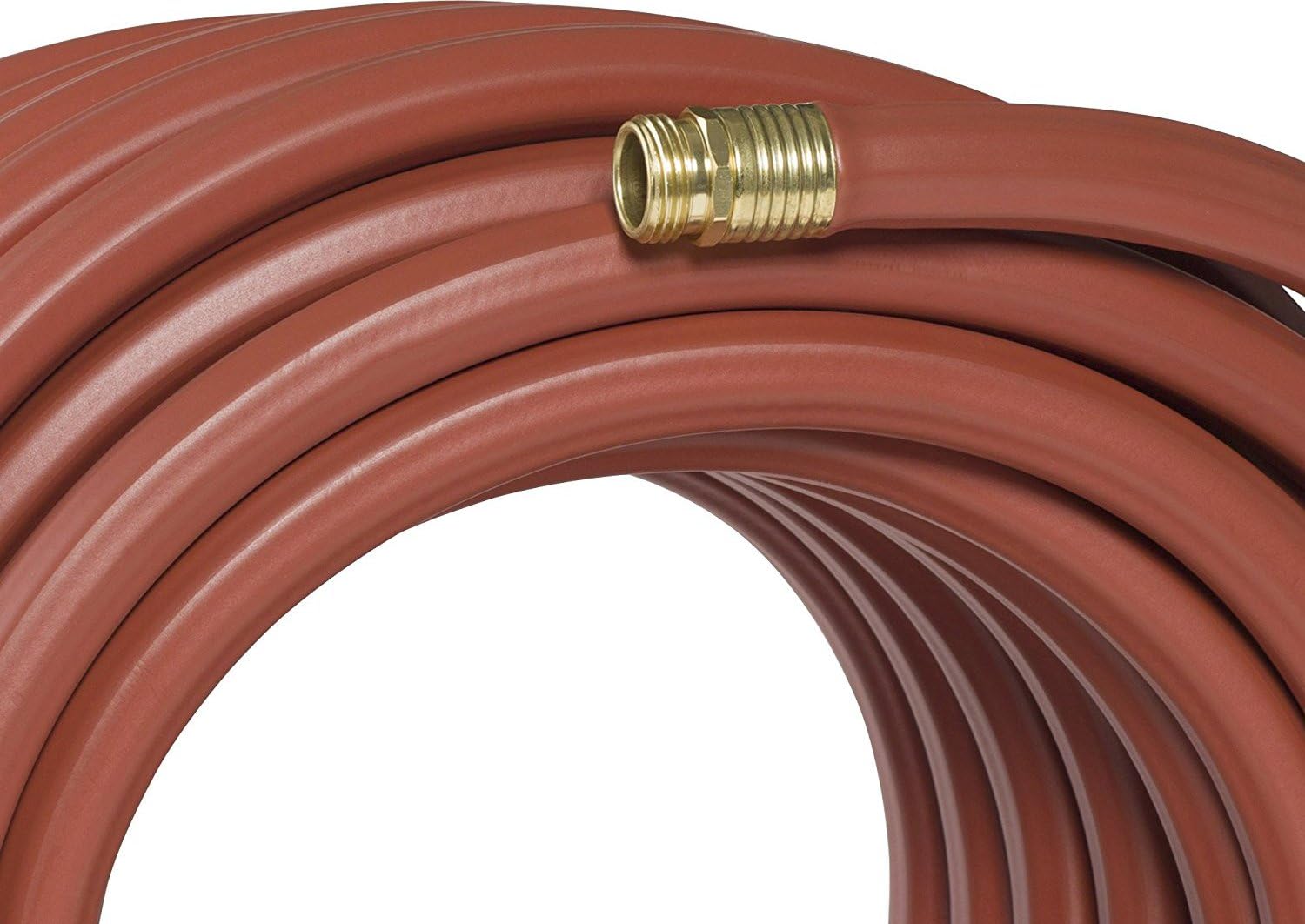 Element ContractorFARM Heavy Duty Watering Hose, 100' Length, 3/4" Diameter, 400+ PSI, Red