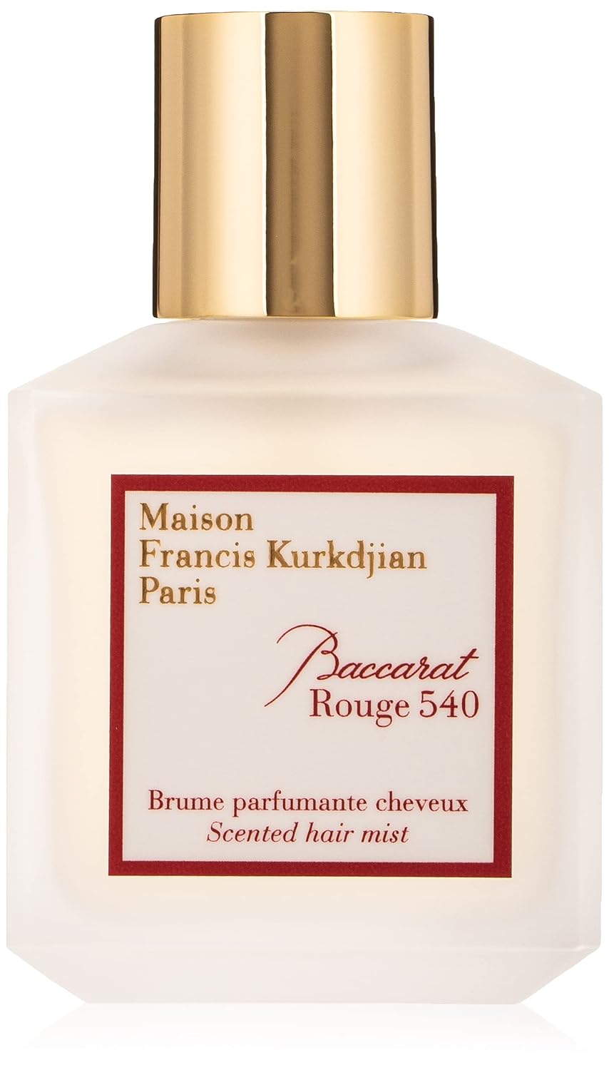 Maison Francis Kurkdjian Baccarat Rouge 540 Travel Set Eau de Parfum Plus Gold Globe Trotter Case, 6 Count