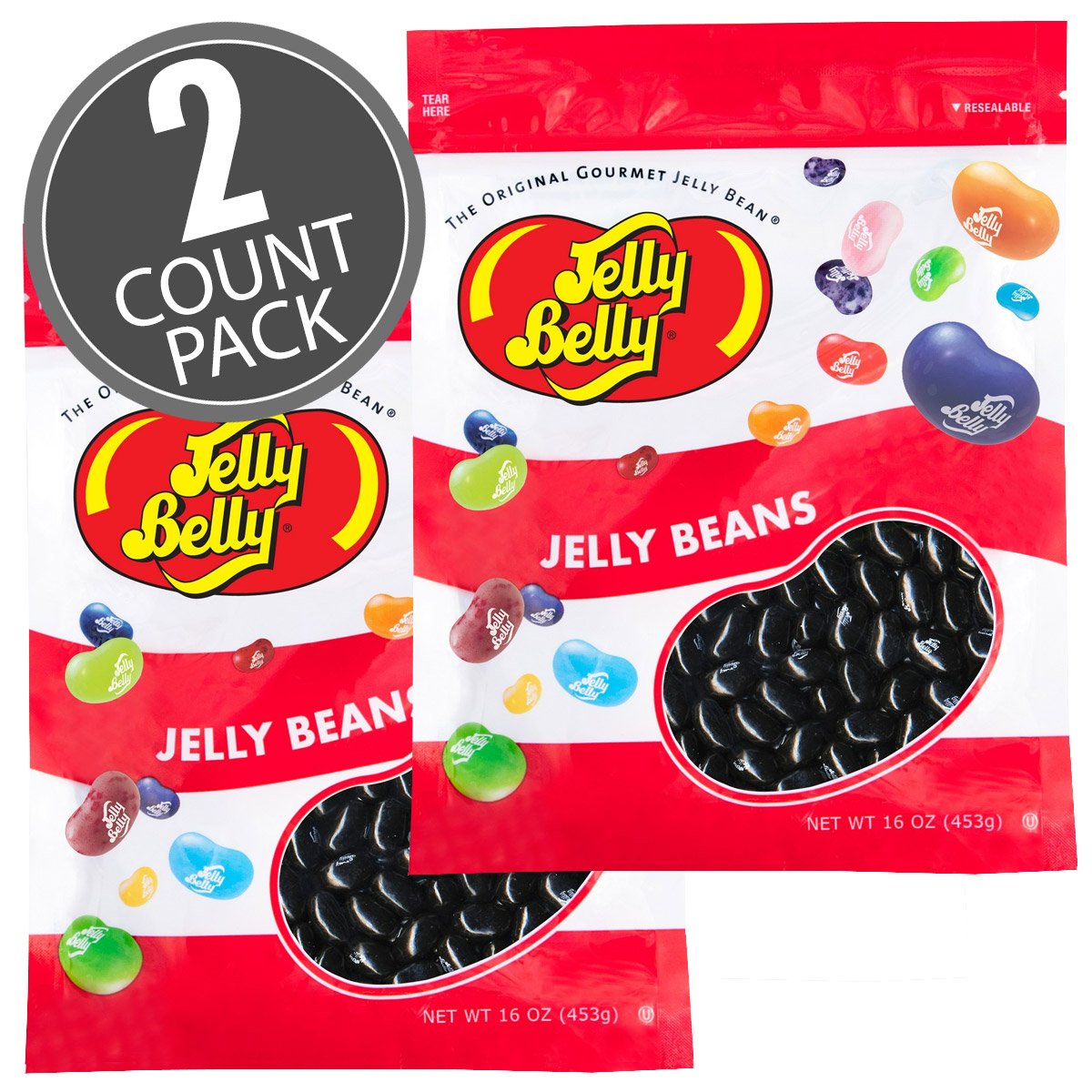 Jelly Belly Gift Bag, Licorice 7.5 oz