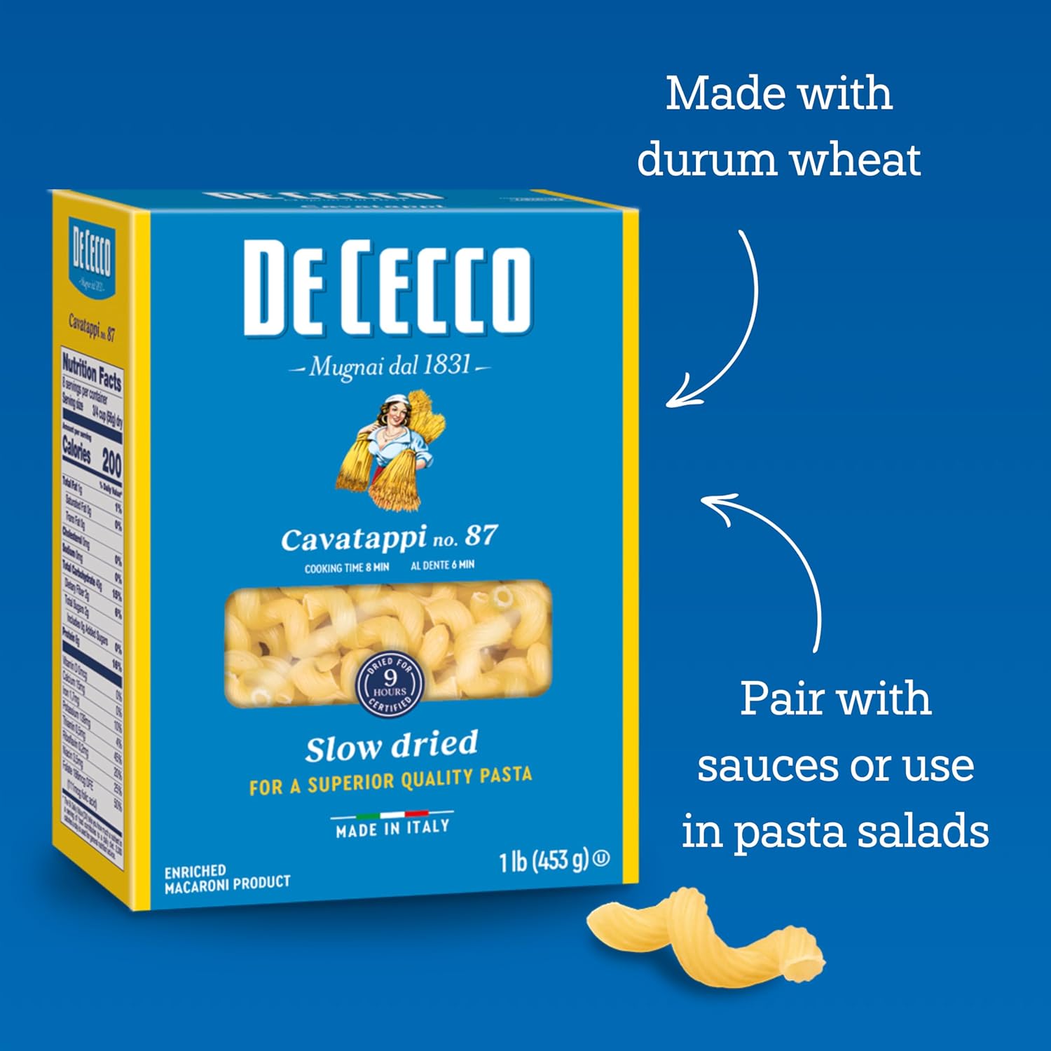 De Cecco Farfalle No. 93 Pasta, 16 Oz