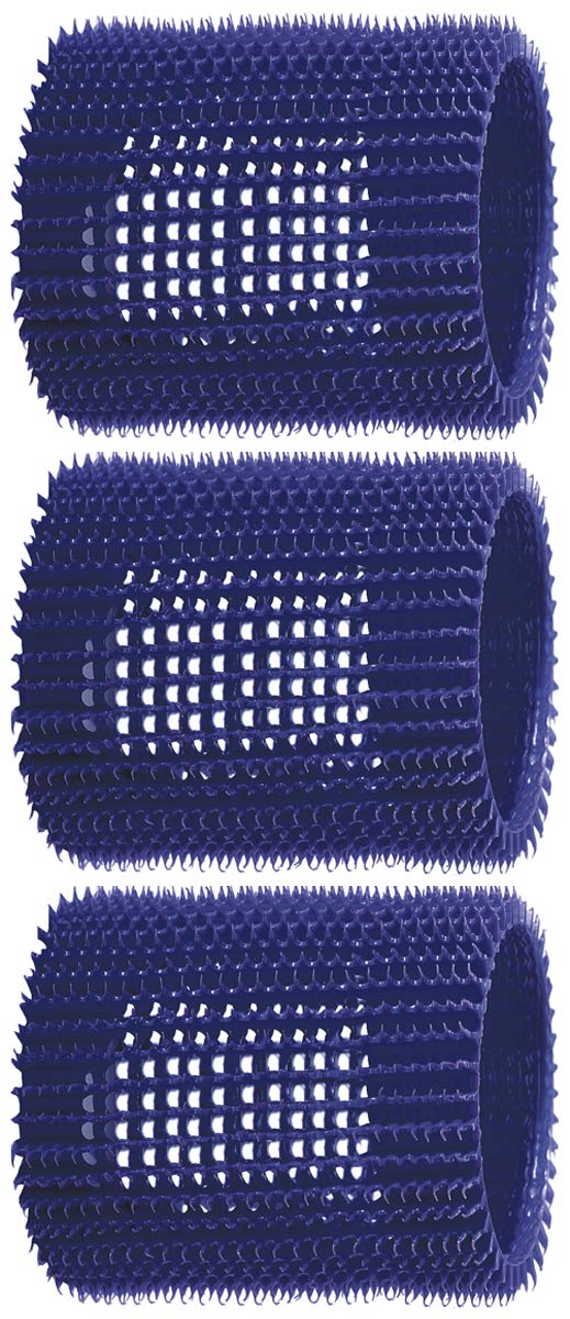 Olivia Garden Jet Set EZ Grip Self-Gripping Curlers - Hair Rollers for Setting or Perming - Style Curls and Waves