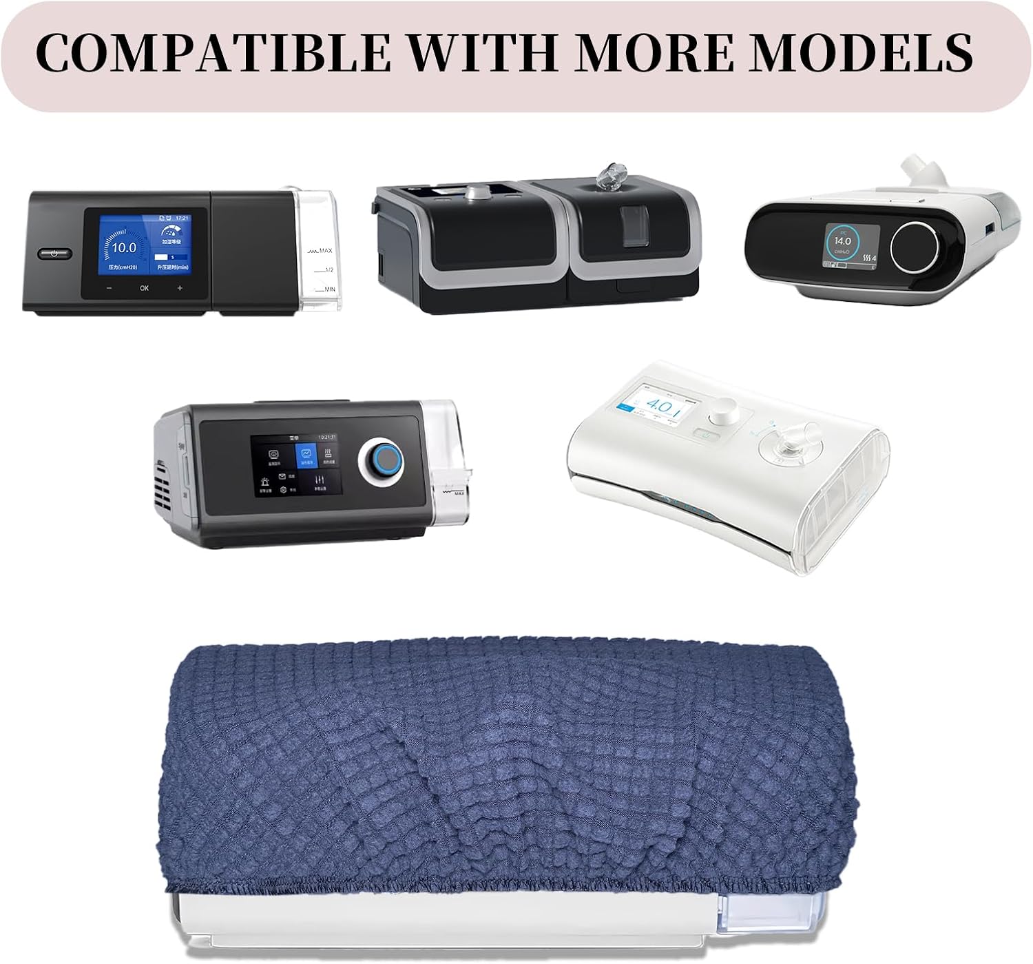 CPAP Dust Cover - CPAP Hose Cover - Protect Your CPAP Machines for Sleep Apnea & BiPAP Machines - CPAP Cleaning Supplies - CPAP Accessories - Cleaner Machine
