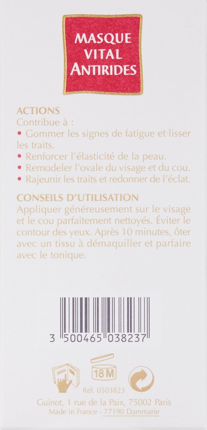 Guinot Vital Anti-Wrinkle Mask, 1.6 oz