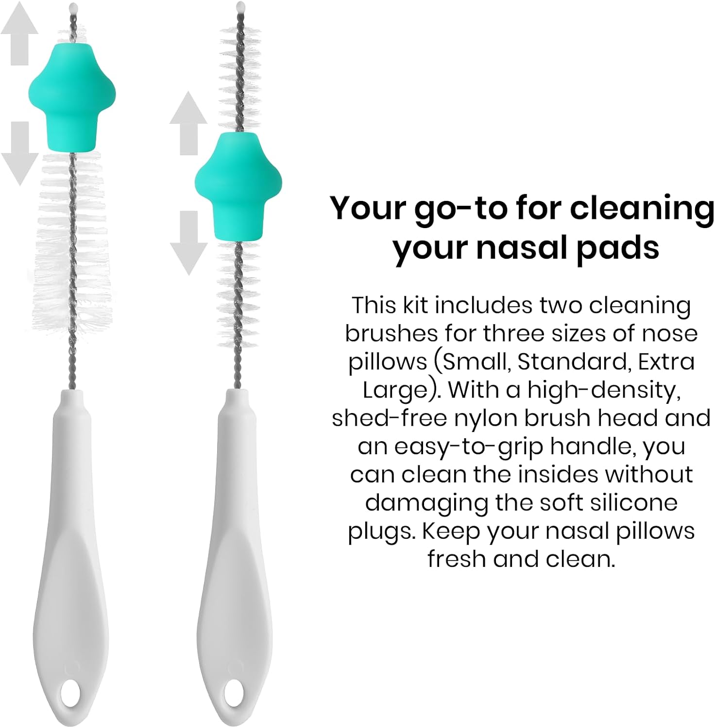 Premium Countertop Caddy Organizer for Navage Nasal Irrigation System - 3-Tier Storage for Nose Cleaning Supplies, Detachable Tray, Sleek Design - Nasal Care Accessories (Caddy Only)