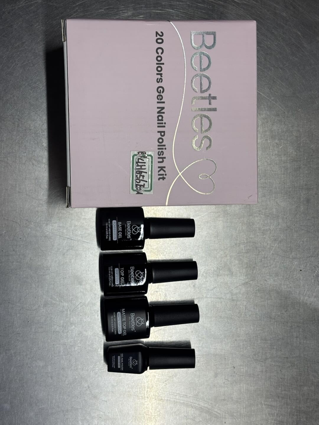 Beetles Gel Nail Polish Set with Base Glossy Matte Top Coat Macaron Gel