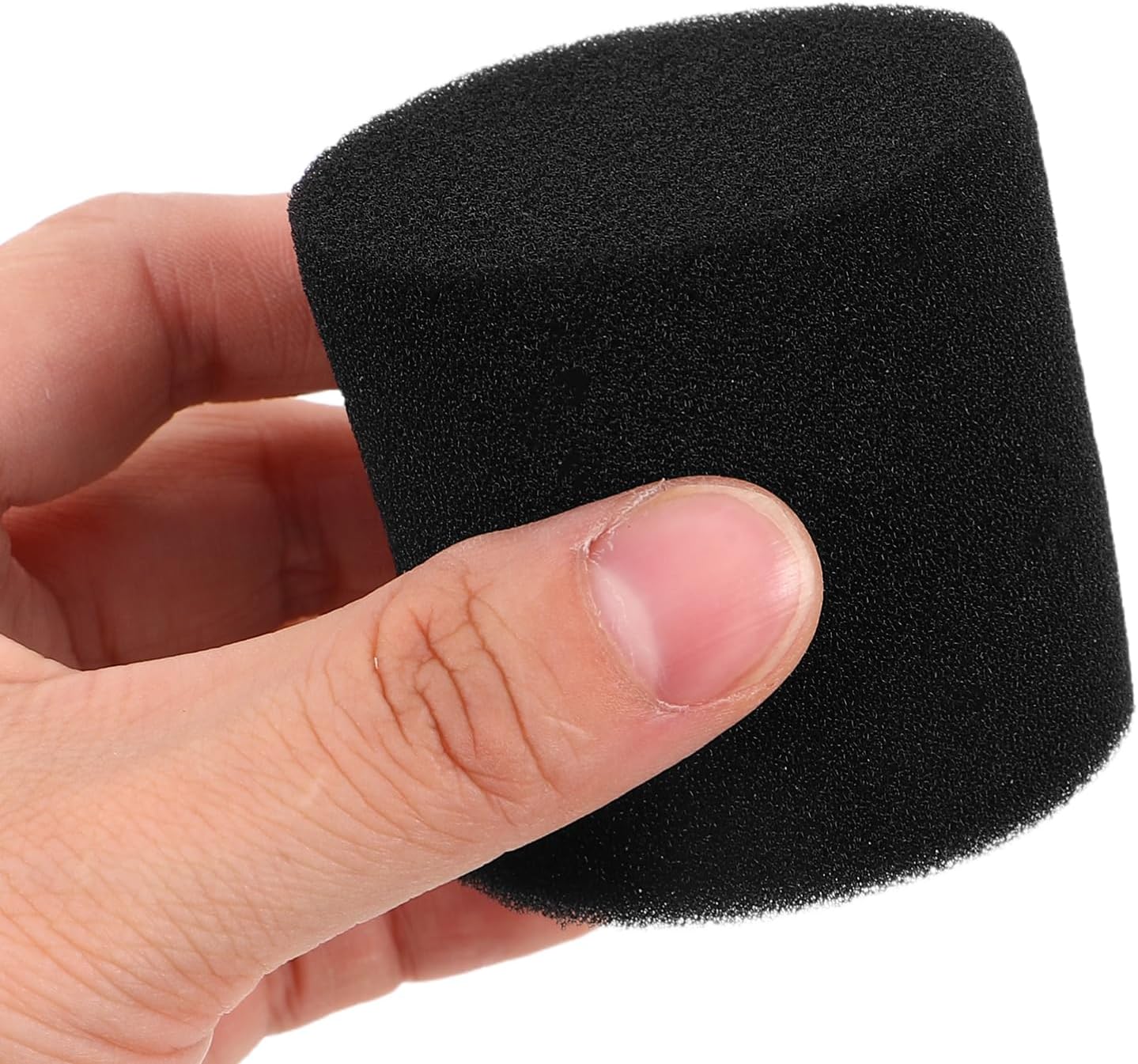 2-Pack Speaker Port Tube Sponge Plug Acoustic Damping Insert for Bass Port Blocker Sound Dampening in Home and Car Speakers 2.08X2.08X1.96In