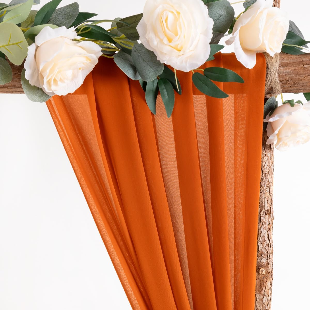 Wedding Arch Draping Fabric Sheer Chiffon Curtain Drape Wedding Party Decor