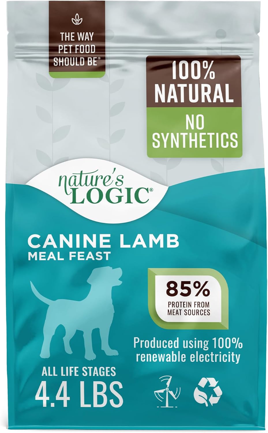 NATURE'S LOGIC Dry Dog Food - Beef Meal Feast Dry Kibble, 13 lb