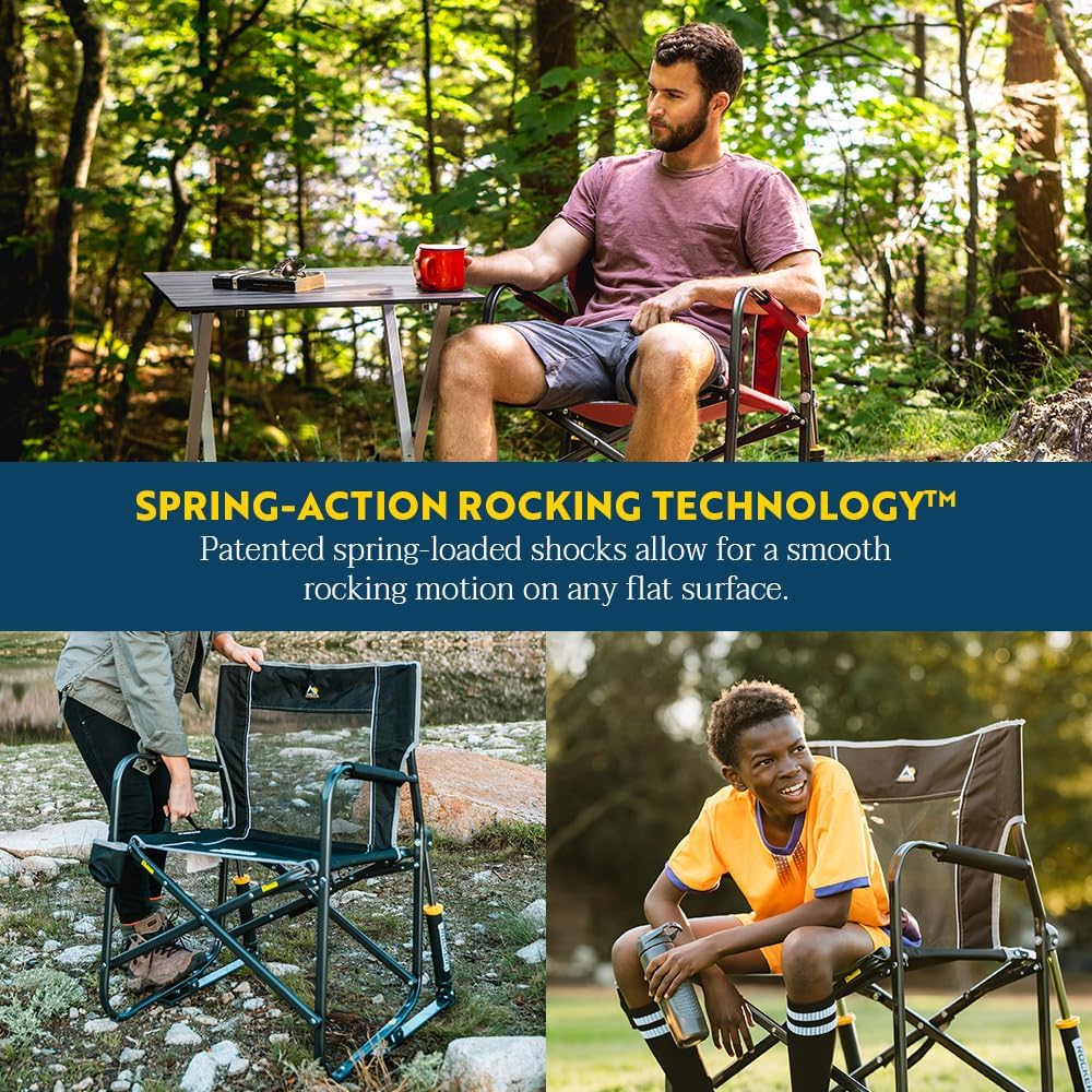 GCI Outdoor Freestyle Rocker Camping Chair - Cinnamon
