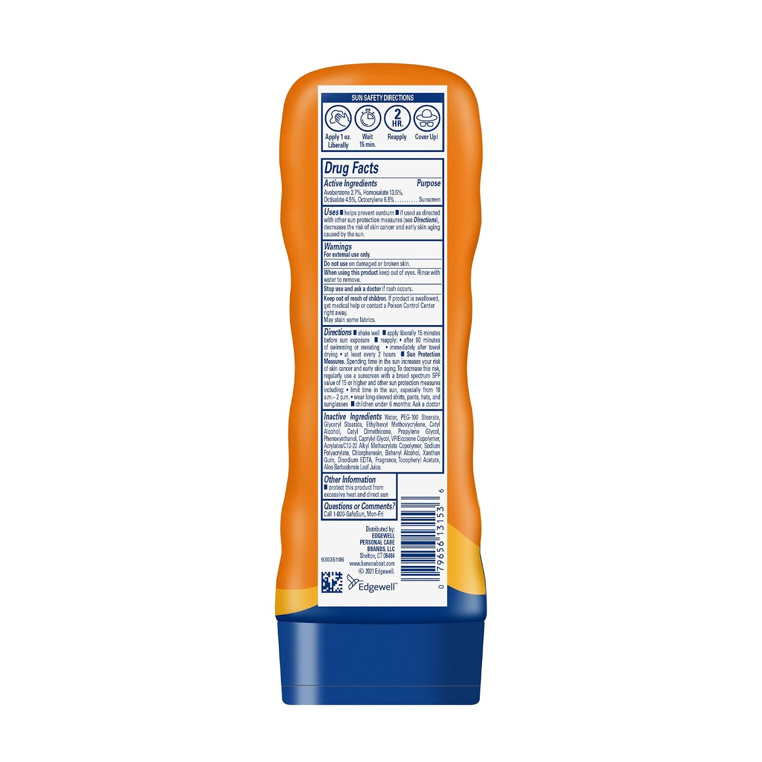Banana Boat Sport SPF 50 Sunscreen Lotion, 8 Fl Oz