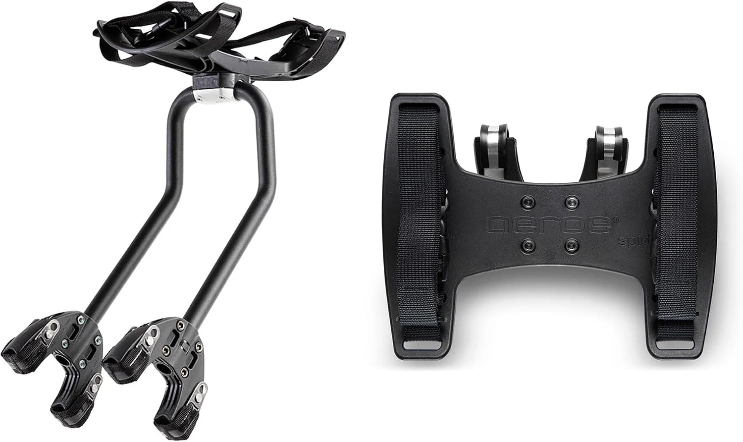 AEROE Spider Rear Bike Rack, Easy Install & Use, Fits All Mountain Bikes incl. E MTB, Gravel Bikes and Electric Bikes