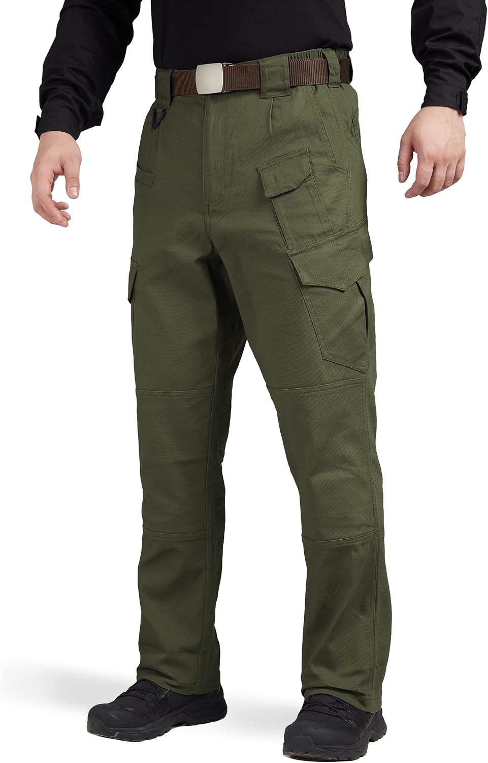 LABEYZON Men's Casual Cargo Work Pants Outdoor Lightweight Military Tactcial Pants for Men with 9 Pockets