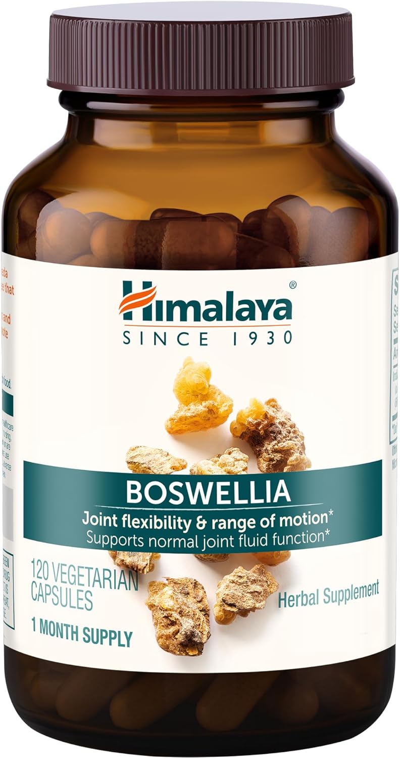 Himalaya Boswellia Extract Supplement for Joint Health, 250 mg,120 Capsules
