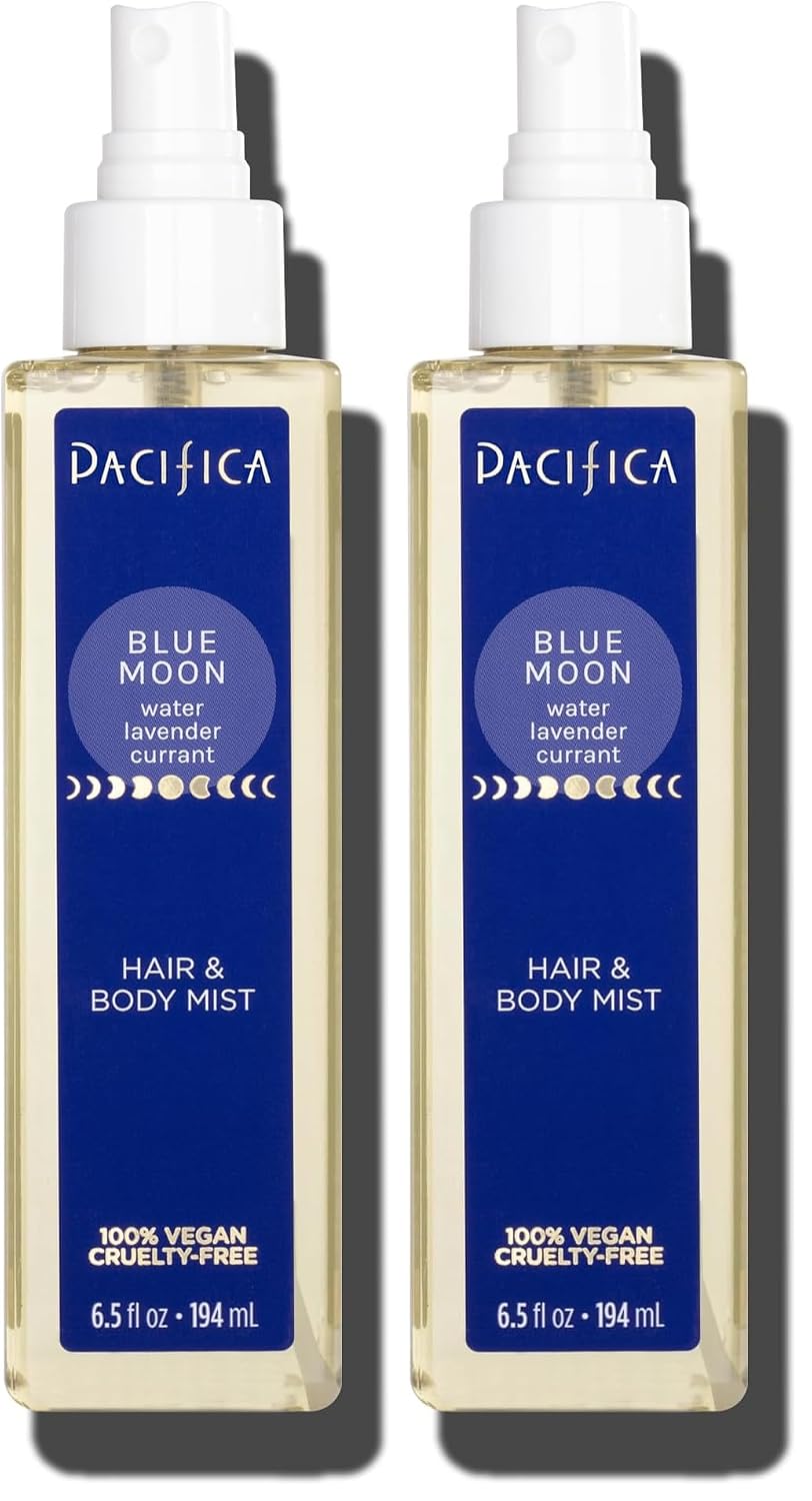 Pacifica Island Vanilla Hair Mist Perfume and Full Body Spray for Women - Fragrance Spray for A Mood-Lifting Experience, Paraben-Free, Clean Beauty No Alcohol, Vegan & Cruelty-Free, 6 oz oz