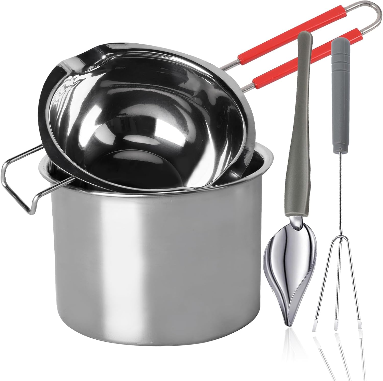 Stainless Steel Double Boiler Melting Pot, Double Boilers for Stove Top