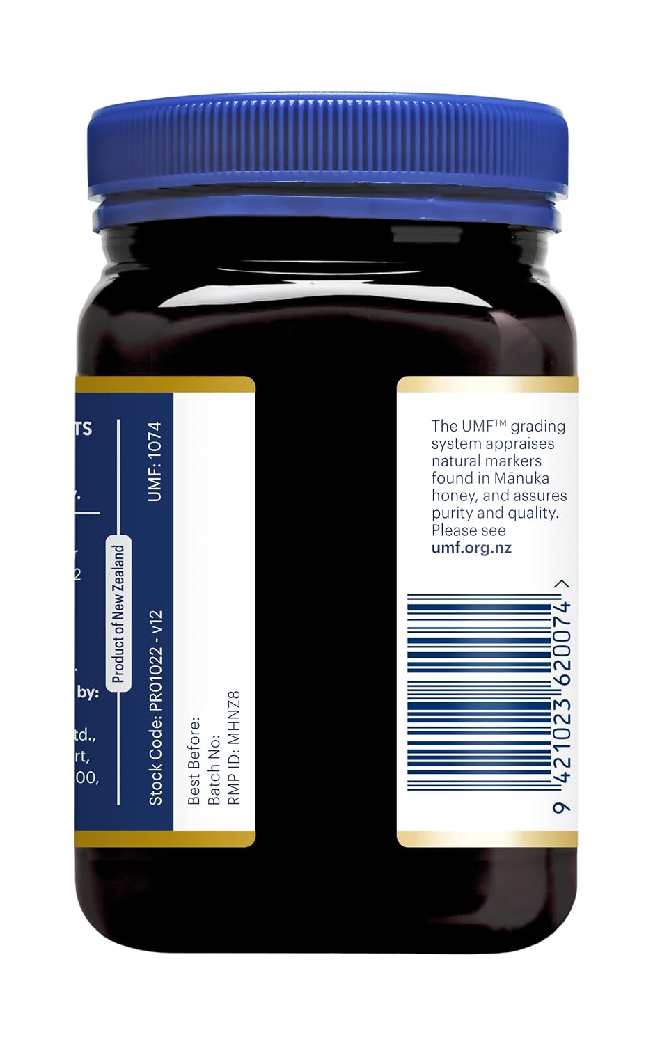 Manuka Health UMF 16+/MGO 573+ Manuka Honey (250g/8.8oz), Superfood, Authentic Raw Honey from New Zealand