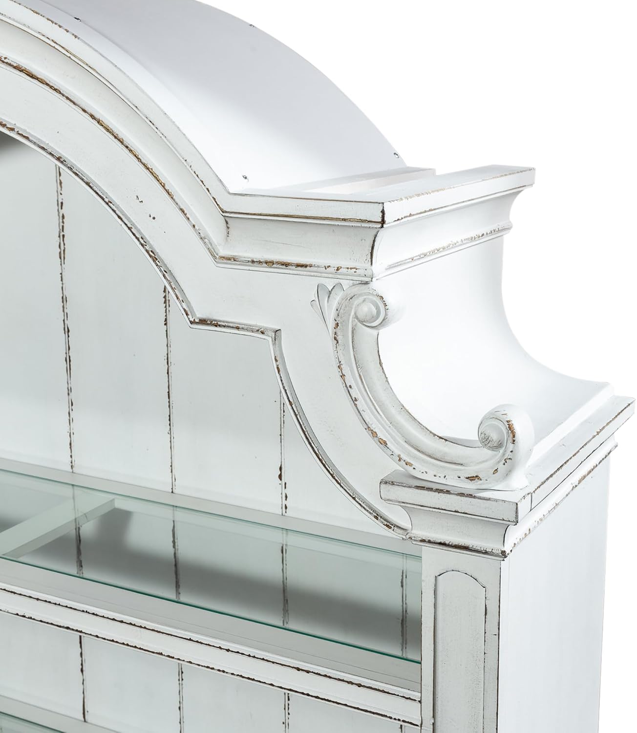 Liberty Furniture Industries Magnolia Manor Lift Top Writing Desk, W56 x D28 x H30, White