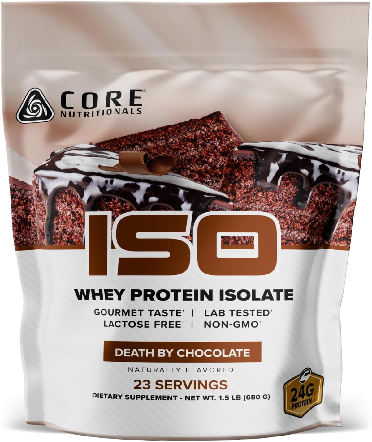 Core Nutritionals Core ISO Whey Protein Isolate, Choc. Peanut Butter Cup,