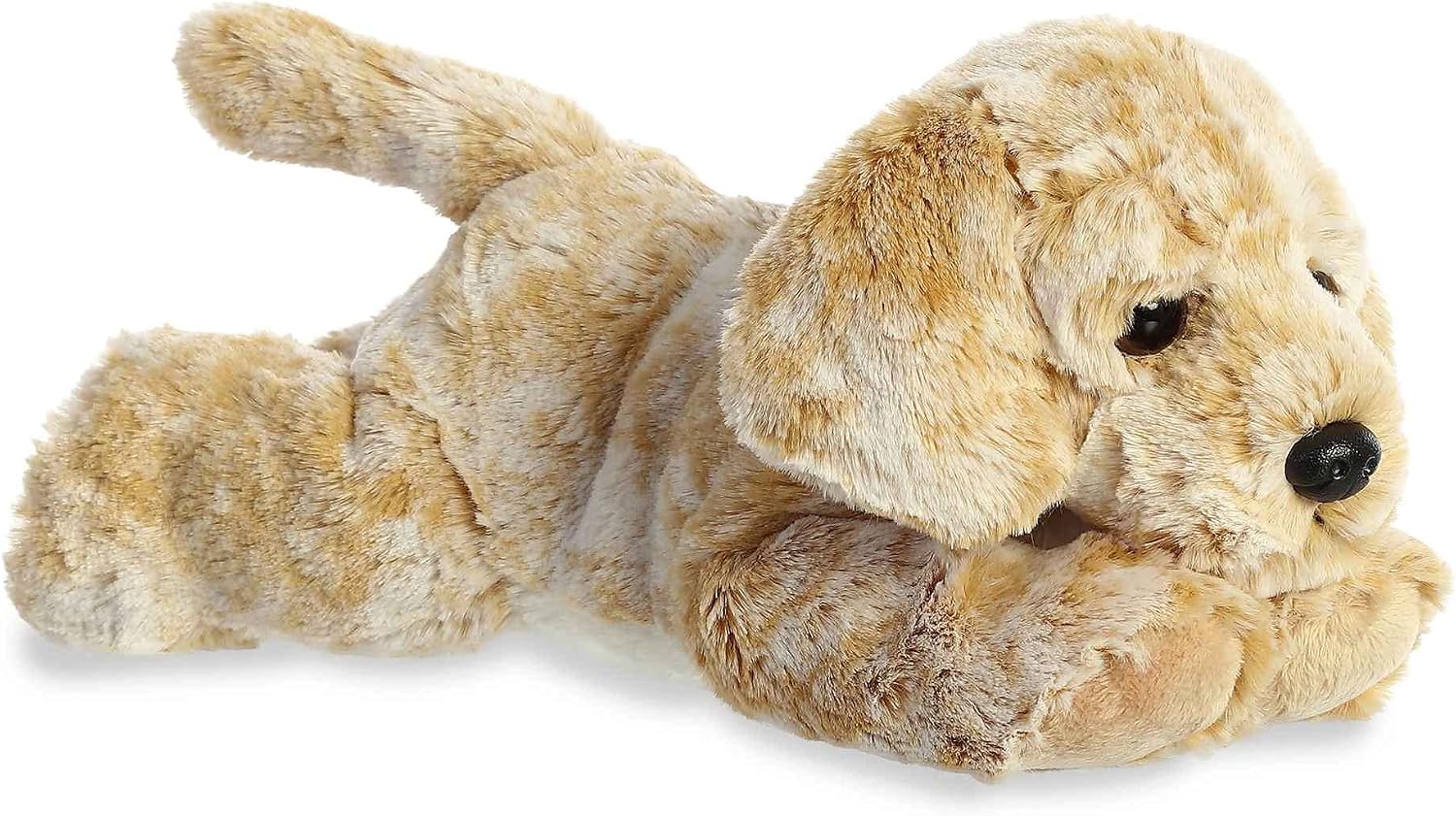 Aurora Flopsie 12" Dolly Adorable Stuffed Animal | Lifelike animal details in a relaxed resting pose