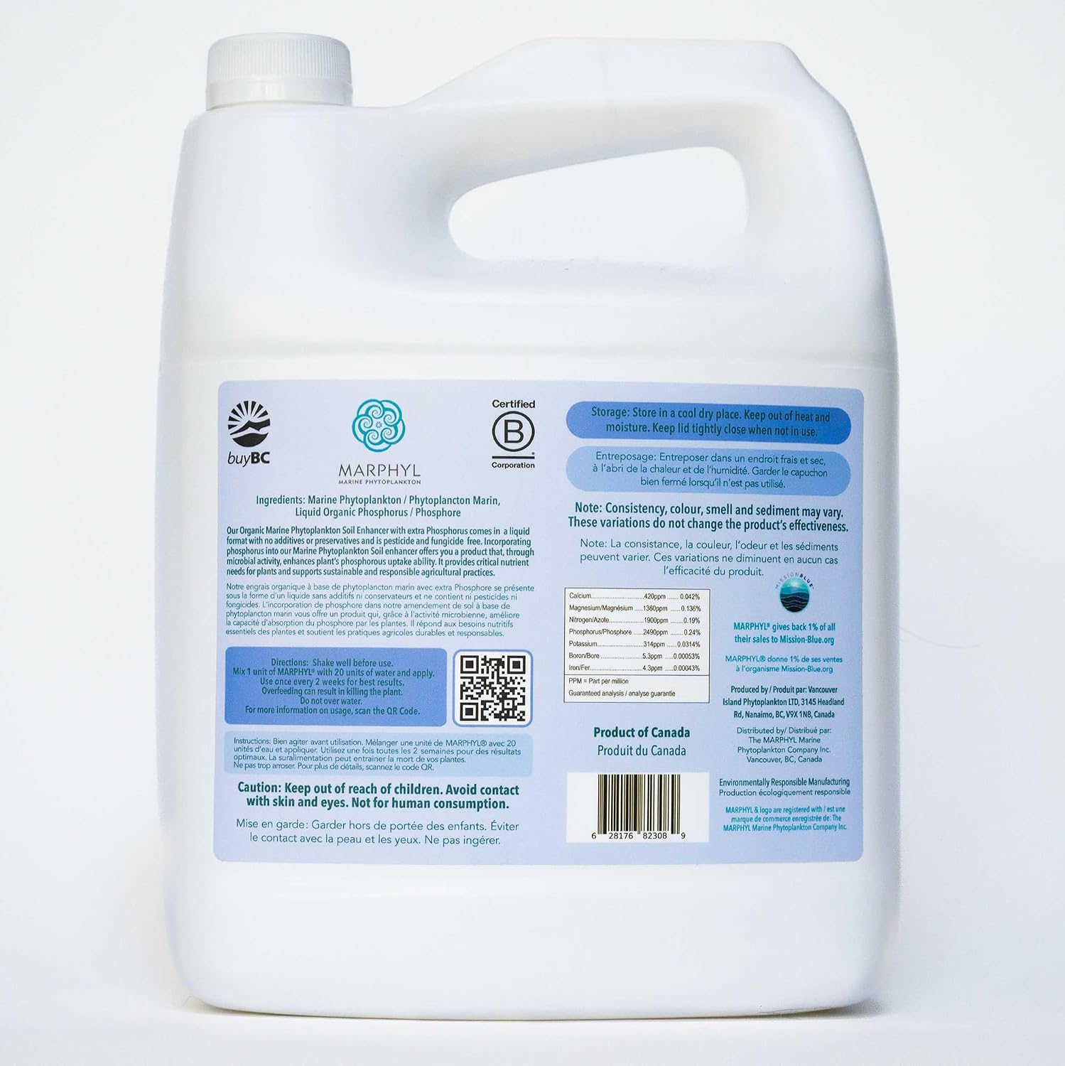 MARPHYL All-Purpose Plant Food – Organic Nutrient-Rich Fertilizer & Soil Enhancer for Indoor & Outdoor Flowers, Vegetables, Succulents, Bamboo & Hydroponics
